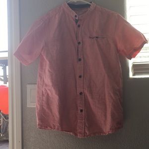 Pink boys dress shirt